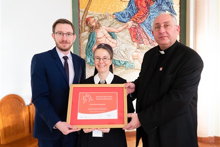 Caritas Diecezji Bydgoskiej z certyfikatem Miejsce Przyjazne Wolontariuszom