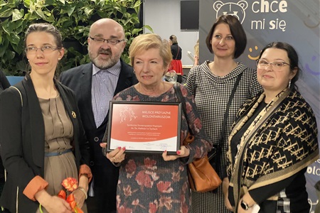 Katowickie wręczenie certyfikatów Miejsce Przyjazne Wolontariuszom 