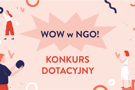 Otwarty konkurs ofert „Wsparcie Organizacji Wolontariatu w NGO” (WOW w NGO!) - innowacyjna ścieżka wsparcia dla organizacji pozarządowych w ramach Korpusu Solidarności