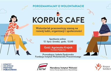 Korpus Cafe: Wolontariat pracowniczy szansą na rozwój ludzi, organizacji i społeczności