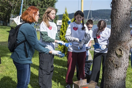 "Razem dla Jeziora Żywieckiego" - akcja wolontariuszy Żywieckiego Centrum Wolontariatu  – Partnera Regionalnego Korpusu Solidarności