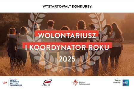 Ruszają konkursy na wybór Wolontariusza i Koordynatora Roku 2025