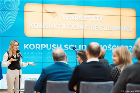 Spotkanie konsultacyjne dot. projektu regulaminu konkursu Partnerstwo dla Wolontariatu 2024