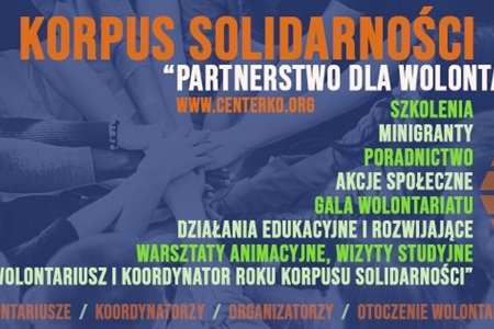 Centerko rusza z ofertą aktywności w ramach Korpusu Solidarności