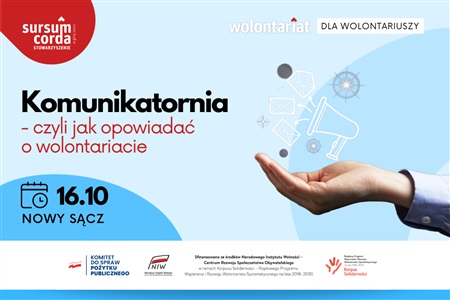 Komunikatornia – czyli jak opowiadać o wolontariacie 