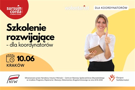 Szkolenie rozwijające dla koordynatorów