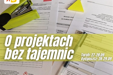 Warsztaty: O projektach bez tajemnic