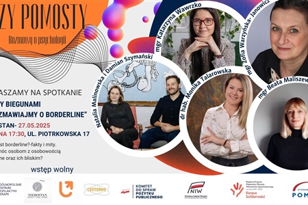 Wolontariackie spotkanie "Miedzy biegunami - porozmawiajmy o borderline"